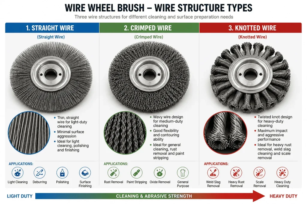 Wire Wheel Brush: A Complete Guide to Types, Materials, Applications, Selection, and Safe Use 5 Wire wheel brush