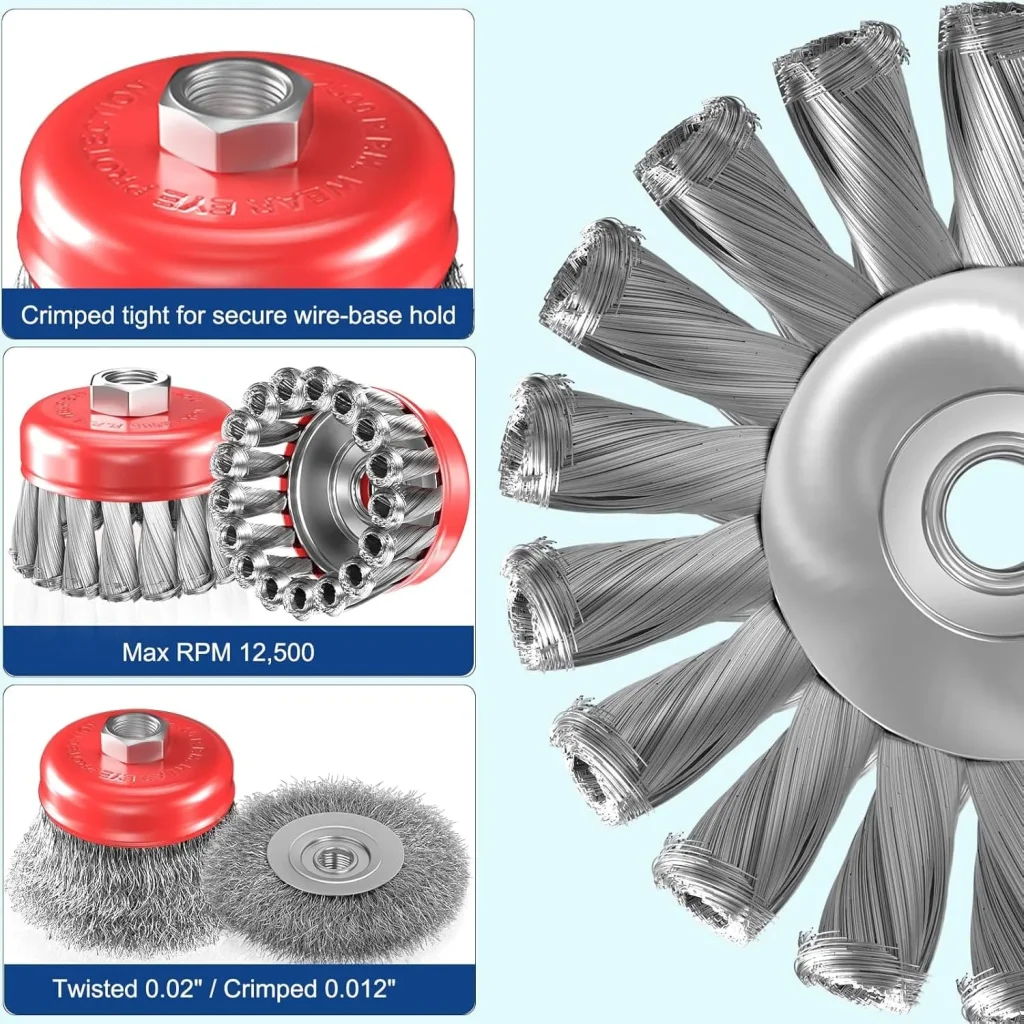 B2B Guide: How to Identify a High-Quality Wire Wheel Brush 6 Wire brush