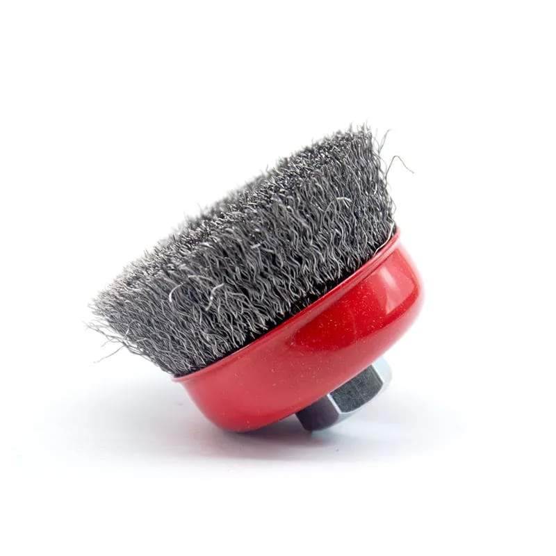 Stainless Steel vs Carbon Steel Wire Brushes: Selection Guide and Application Analysis 10 steel wire cup brush