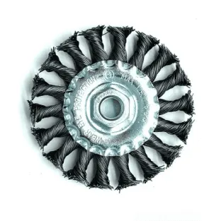 Wire Wheel Brush: A Complete Guide to Types, Materials, Applications, Selection, and Safe Use 17 wheel brushes, knotted wire(Threaded )