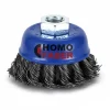 Single Row Knotted Wire Cup Brush 2 Single Row Knotted Wire Cup Brush