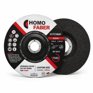 Depressed Centre Cut-Off Wheels For Stone
