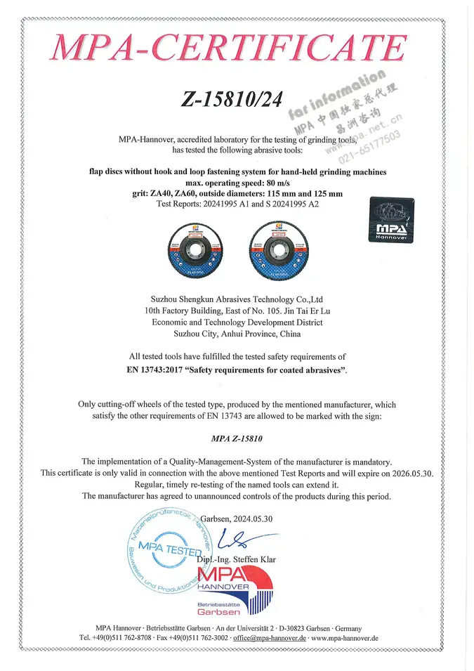 Home 270 HOMO FABER Certificate